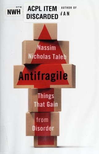 Tapa de Antifrágil
