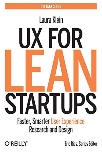 Tapa de UX for Lean Startups